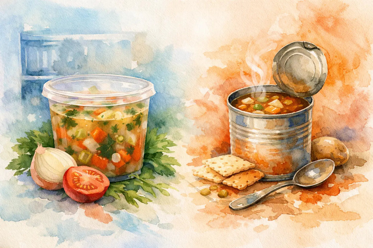 Refrigerated Soup vs Canned Soup: Which Fits?