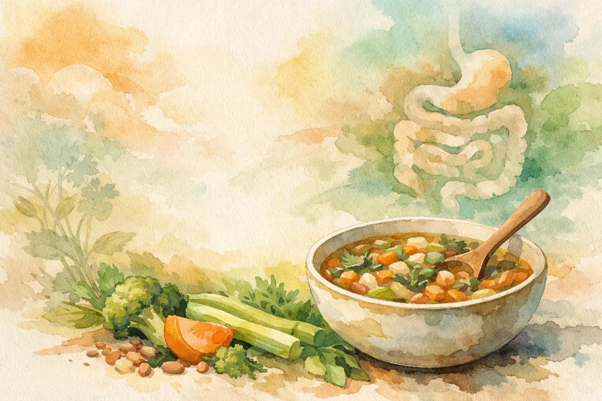 High Fiber Soup for Digestion That Works