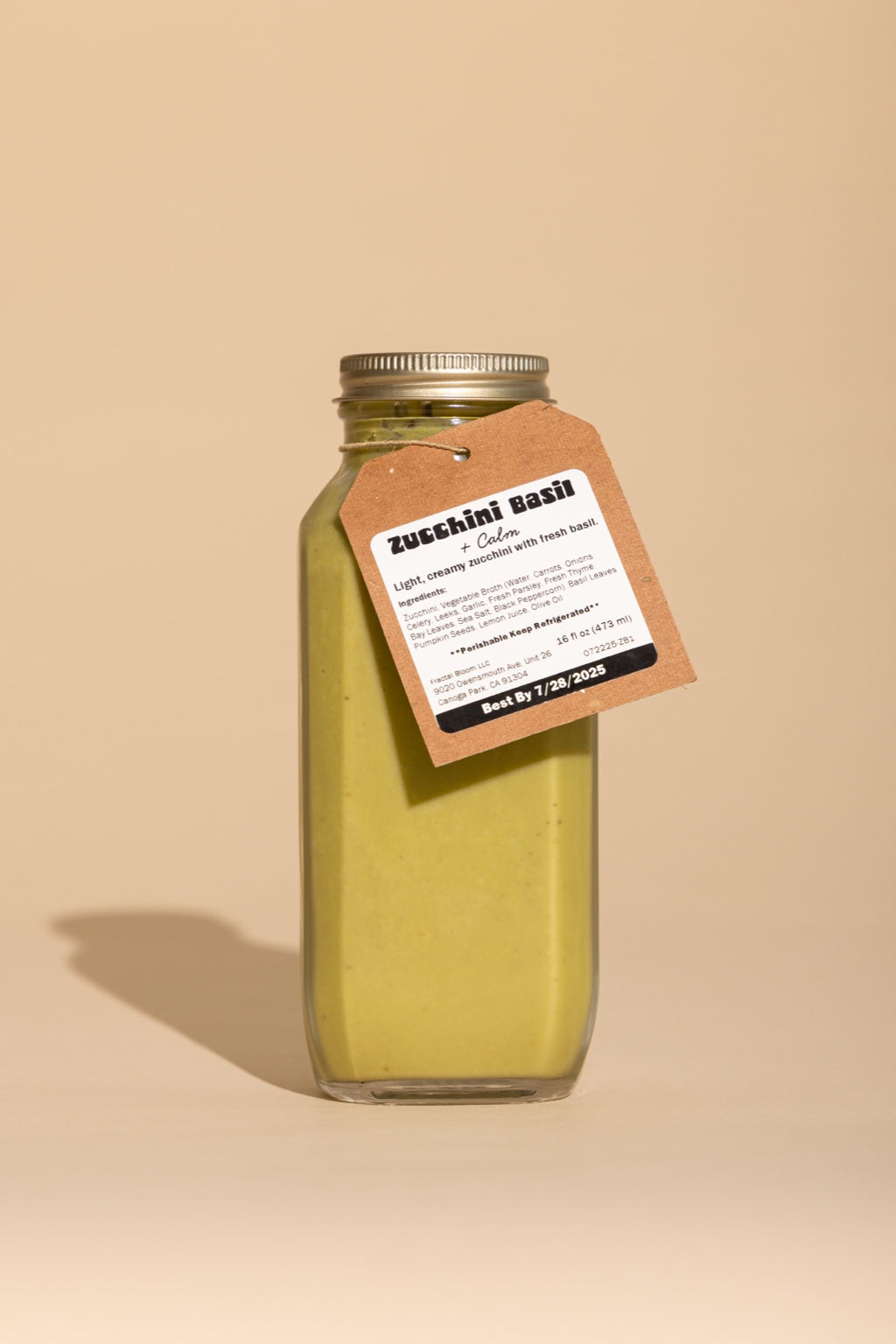 Zucchini Basil Cold Soup