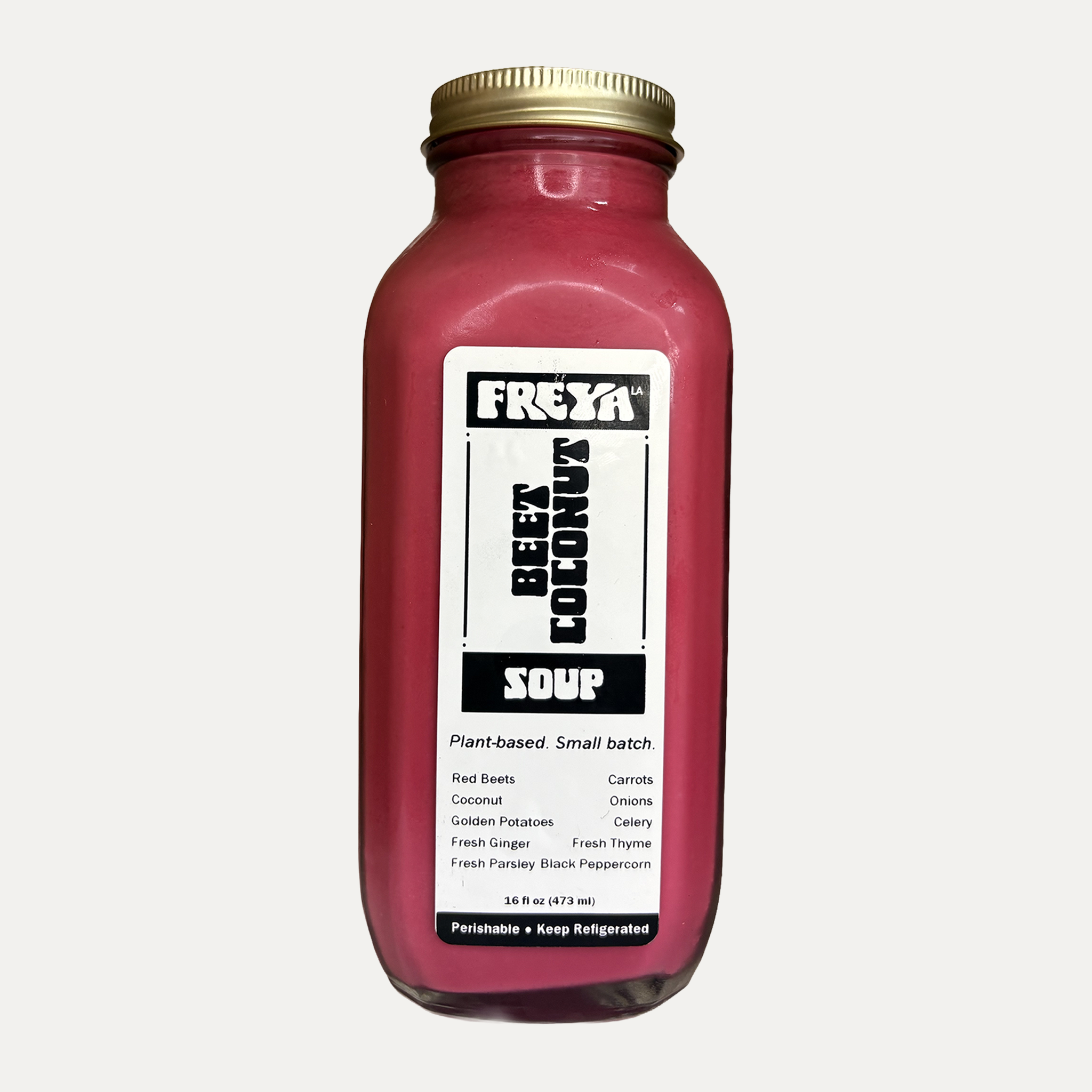 Freya Beet Coconut Soup